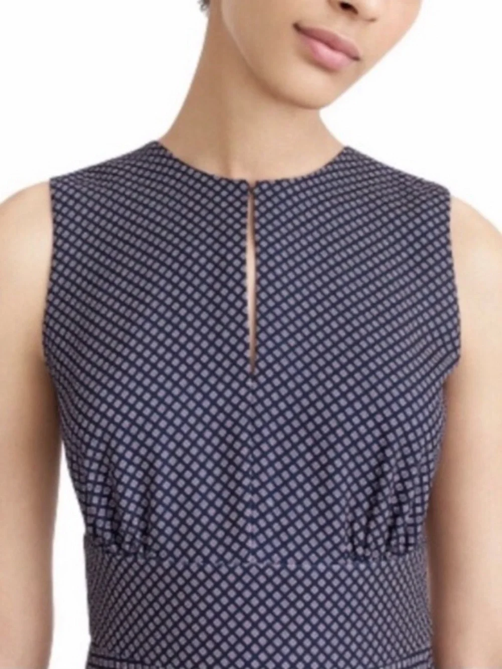 ☀️ J.CREW 365 Sleeveless Crepe Midi Dress with Keyhole - Picture 9 of 16